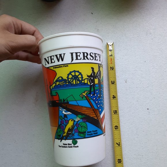 Lot of 5 Plastic Souvenir Cups - Picture 8 of 16